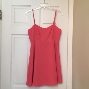 Forever21 Coral Skater Dress